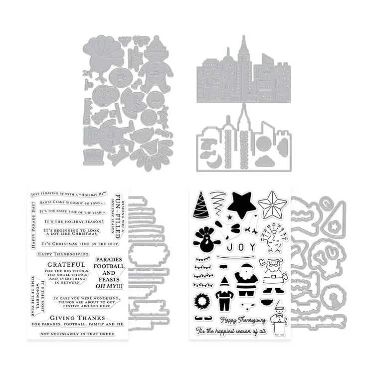 HERO ARTS HERO ARTS OH WHAT FUN ADD-ONS CLEAR STAMP & DIE BUNDLE