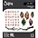 SIZZIX SIZZIX TIM HOLTZ THINLITS VAULT LEAVES + STICKS DIE SET