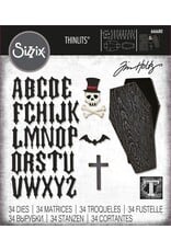 SIZZIX SIZZIX TIM HOLTZ THINLITS VAULT COFFIN BOX DIE SET