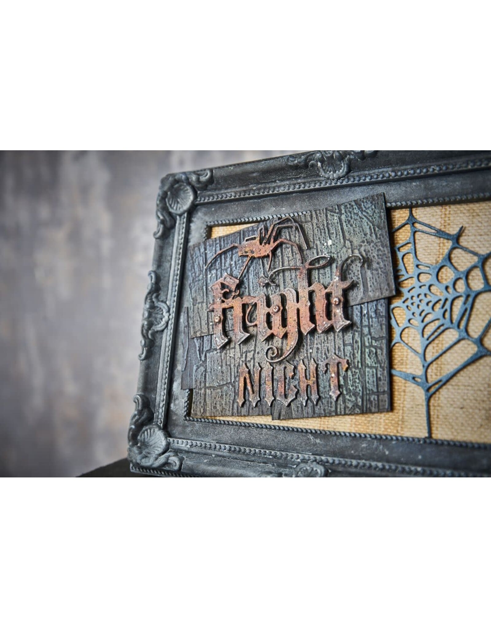 SIZZIX SIZZIX TIM HOLTZ THINLITS VAULT GOTHIC PORTRAITS DIE SET