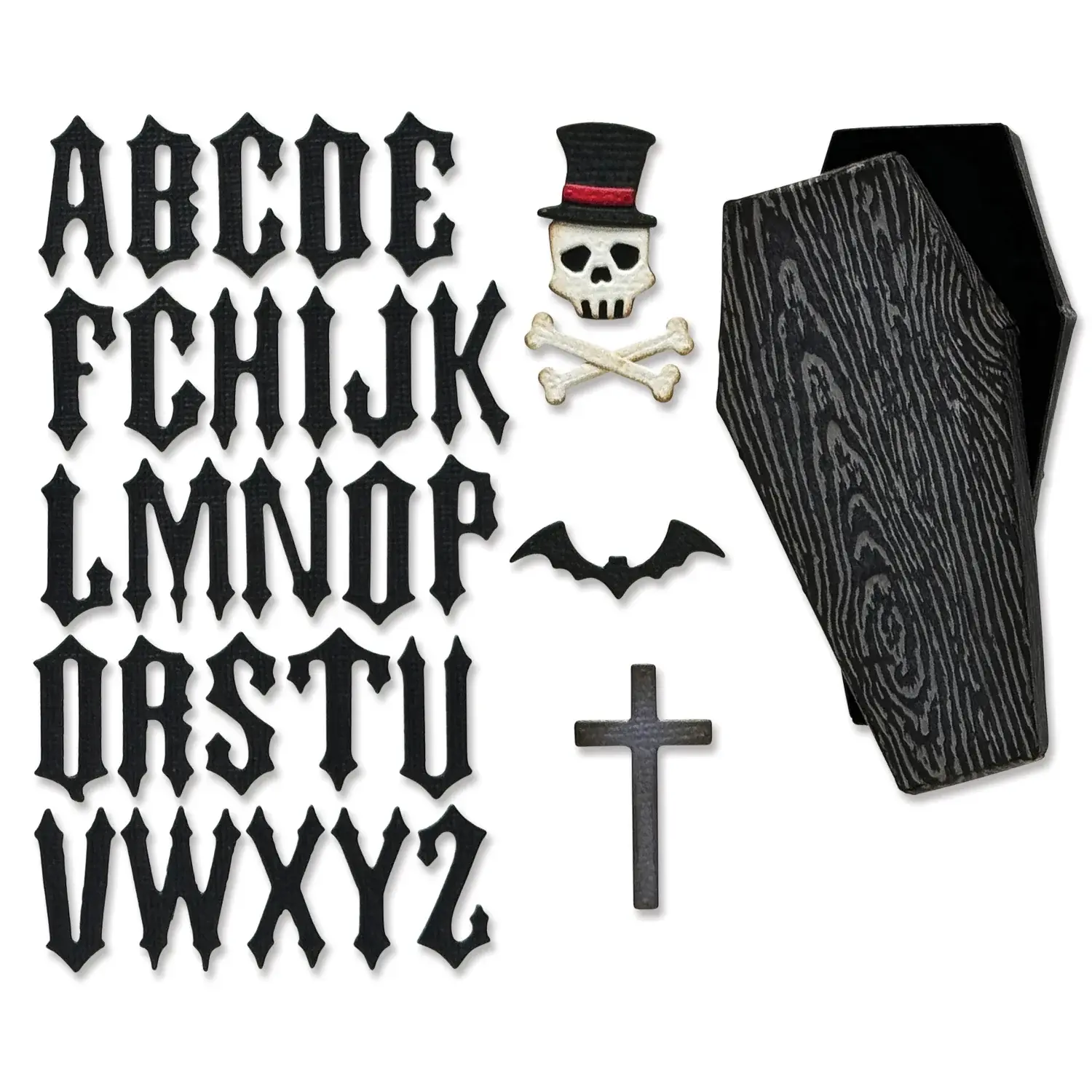 SIZZIX SIZZIX TIM HOLTZ THINLITS VAULT COFFIN BOX DIE SET
