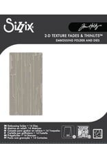 SIZZIX SIZZIX TIM HOLTZ LABORATORY 2D EMBOSSING FOLDER & DIE SET
