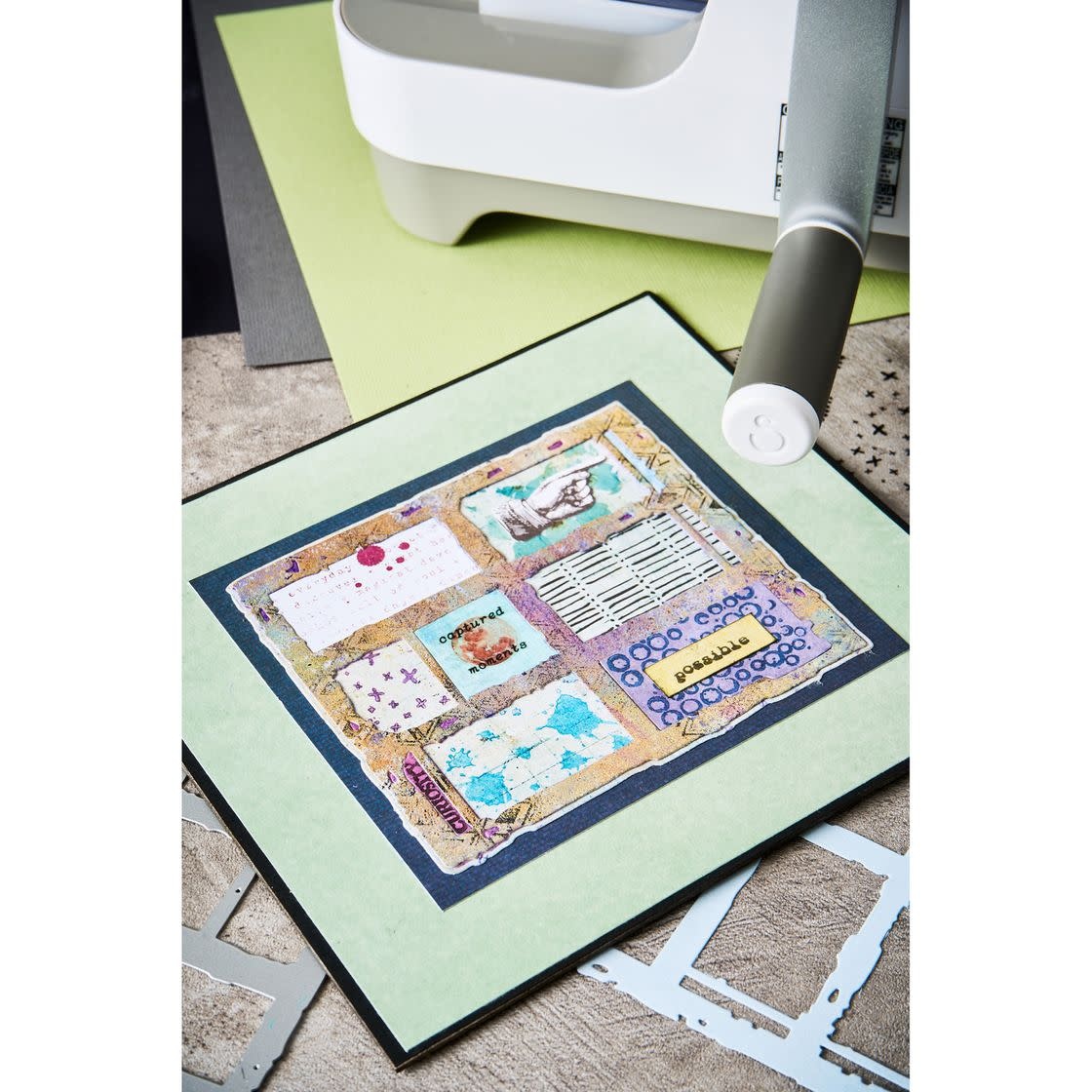 SIZZIX SIZZIX SETH APTER THINLITS VIEWFINDER STAMP & DIE SET