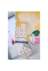 SIZZIX SIZZIX CATHERINE POOLER PATCHWORK TILE LAYERED STENCIL SET 4/PK