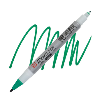 SAKURA SAKURA IDENTI-PEN DUAL-POINT MARKING PEN - GREEN