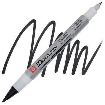 SAKURA SAKURA IDENTI-PEN DUAL-POINT MARKING PEN - BLACK