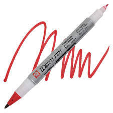 SAKURA SAKURA IDENTI-PEN DUAL-POINT MARKING PEN - RED