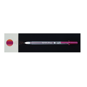 SAKURA GELLY ROLL SHIMMER GEL PEN RED VIOLET