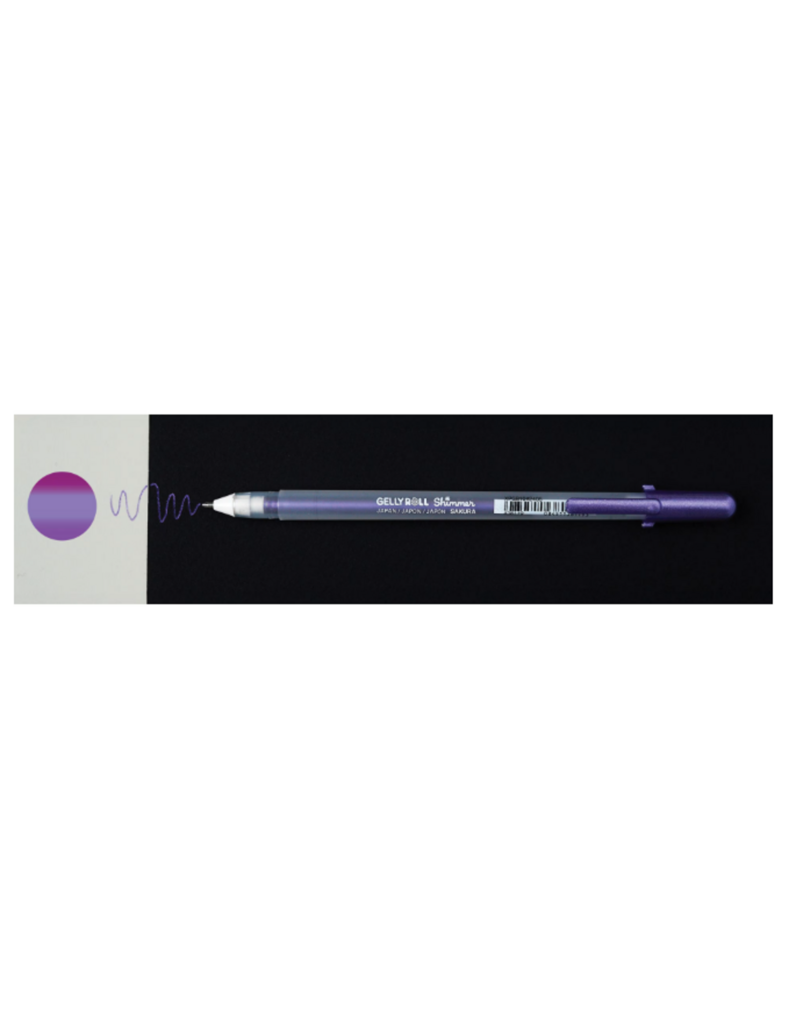 SAKURA GELLY ROLL SHIMMER GEL PEN PURPLE