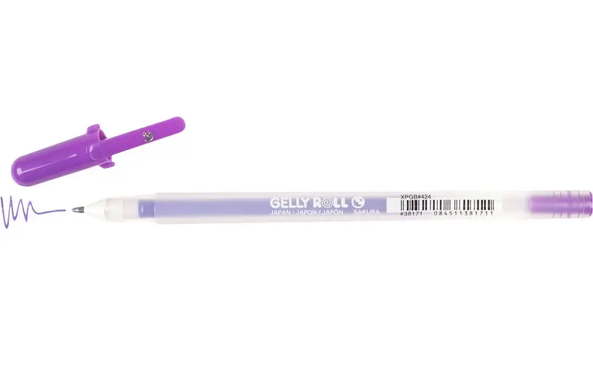 SAKURA GELLY ROLL MOONLIGHT 0.5mm GEL PEN - PURPLE