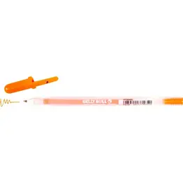 SAKURA GELLY ROLL MOONLIGHT 0.5mm GEL PEN - FLOURESCENT ORANGE