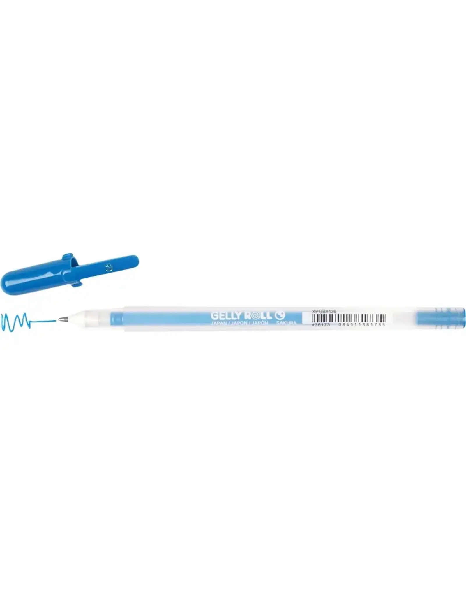 SAKURA GELLY ROLL MOONLIGHT 0.5mm GEL PEN - BLUE