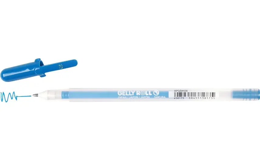 SAKURA GELLY ROLL MOONLIGHT 0.5mm GEL PEN - BLUE