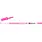 SAKURA GELLY ROLL MOONLIGHT 0.5mm GEL PEN - FLOURESCENT PINK
