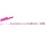 SAKURA GELLY ROLL MOONLIGHT 0.5mm GEL PEN - PINK