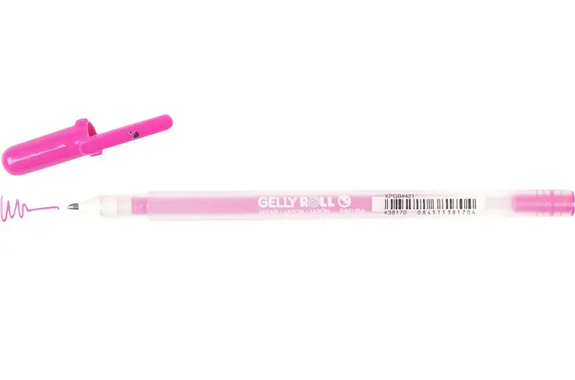 SAKURA GELLY ROLL MOONLIGHT 0.5mm GEL PEN - PINK