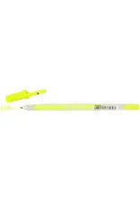 SAKURA GELLY ROLL MOONLIGHT 0.5mm GEL PEN - FLOURESCENT YELLOW