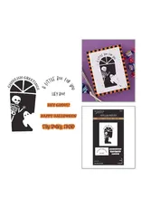 SPELLBINDERS SPELLBINDERS BETTERPRESS GHOULISH GREETINGS PRESS + FOIL PLATE