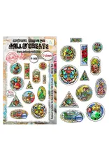 AALL & CREATE AALL & CREATE AUTOUR DE MWA #1490 MERRY POST A6 CLEAR STAMP SET