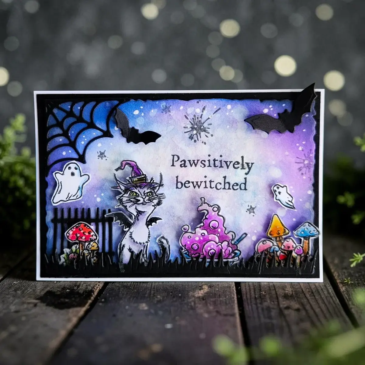 AALL & CREATE AALL & CREATE AUTOUR DE MWA #1506 BOO CREW A6 CLEAR STAMP SET