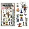 AALL & CREATE AALL & CREATE AUTOUR DE MWA #1507 SCARECROW HOLLOW A6 CLEAR STAMP SET