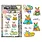 AALL & CREATE AALL & CREATE JANET KLEIN #1417 WHIFF 'N WINGS A7 CLEAR STAMP SET