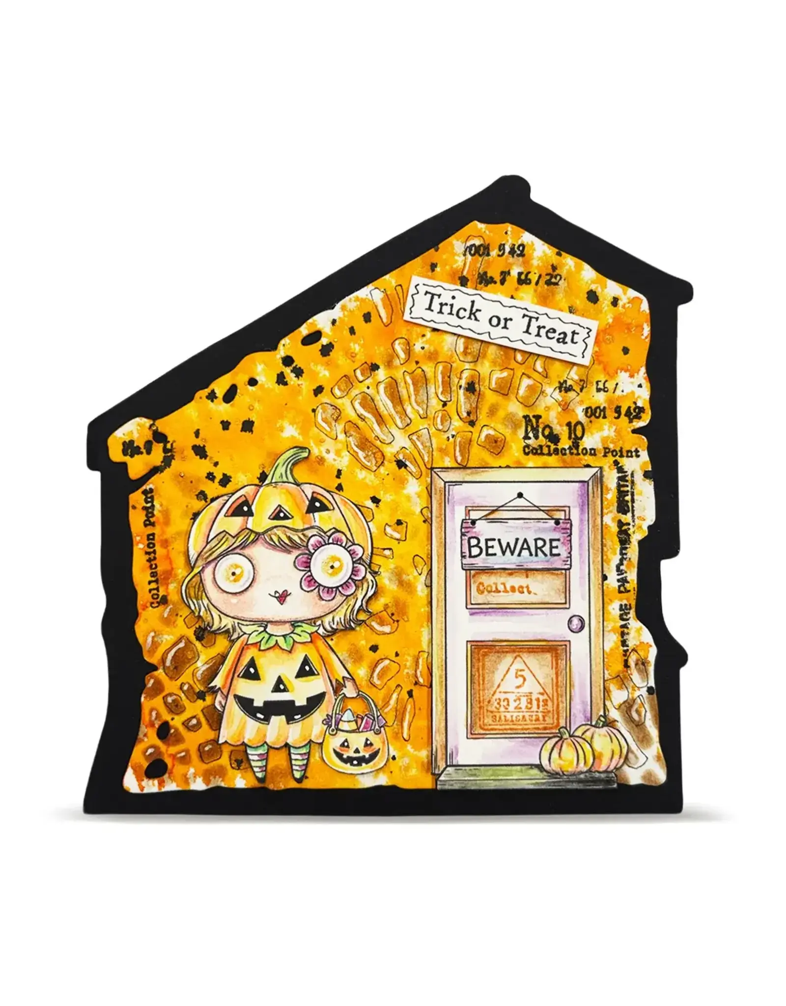 AALL & CREATE AALL & CREATE JANET KLEIN #1419 MORE CANDY A7 CLEAR STAMP SET