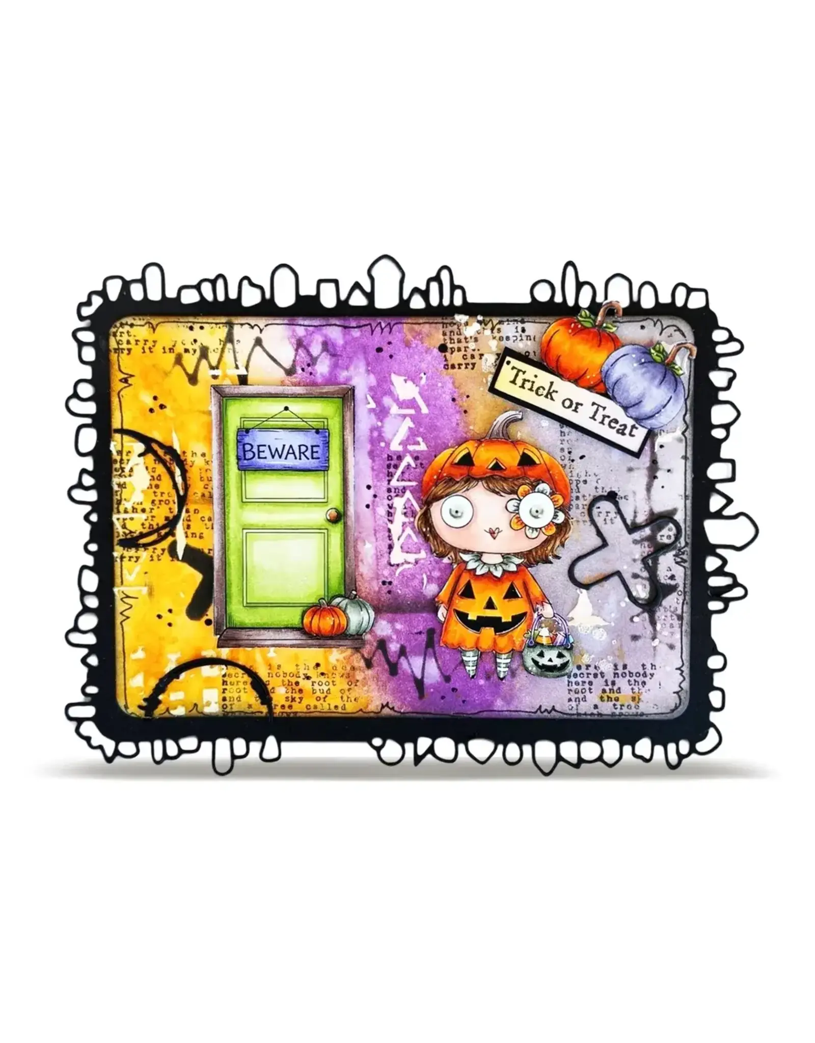 AALL & CREATE AALL & CREATE JANET KLEIN #1419 MORE CANDY A7 CLEAR STAMP SET