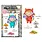 AALL & CREATE AALL & CREATE JANET KLEIN #1420 LIL' BOO A7 CLEAR STAMP SET