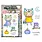AALL & CREATE AALL & CREATE JANET KLEIN #1421 MOONLIGHT WISHES A7 CLEAR STAMP SET