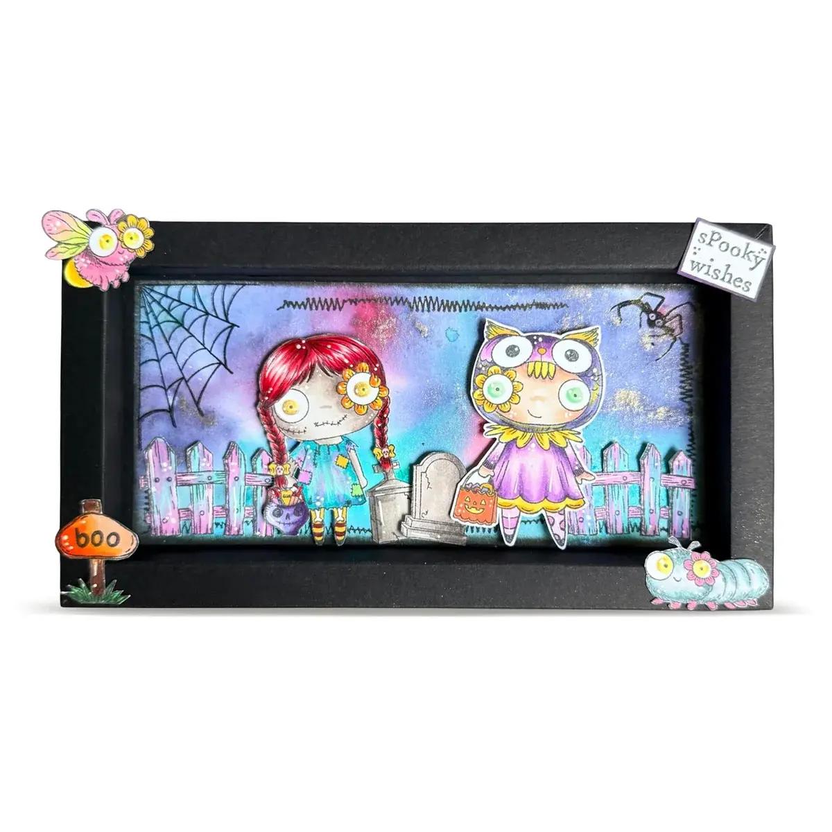 AALL & CREATE AALL & CREATE JANET KLEIN #1421 MOONLIGHT WISHES A7 CLEAR STAMP SET