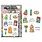 AALL & CREATE AALL & CREATE JANET KLEIN #1422 HALLOWEEN BITS A7 CLEAR STAMP SET