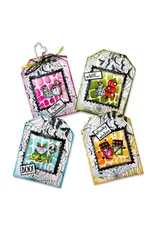 AALL & CREATE AALL & CREATE JANET KLEIN #1422 HALLOWEEN BITS A7 CLEAR STAMP SET