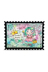 AALL & CREATE AALL & CREATE JANET KLEIN #1423 PUMPKIN PRINCESS A7 CLEAR STAMP SET