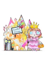 AALL & CREATE AALL & CREATE JANET KLEIN #1423 PUMPKIN PRINCESS A7 CLEAR STAMP SET