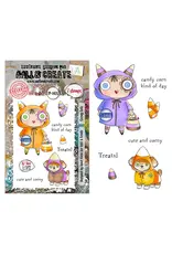 AALL & CREATE AALL & CREATE JANET KLEIN #1425 CORNY CUTE A7 CLEAR STAMP SET