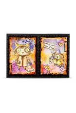 AALL & CREATE AALL & CREATE JANET KLEIN #1425 CORNY CUTE A7 CLEAR STAMP SET
