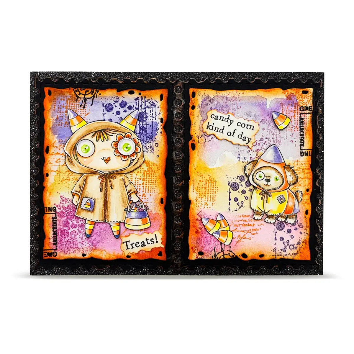 AALL & CREATE AALL & CREATE JANET KLEIN #1425 CORNY CUTE A7 CLEAR STAMP SET
