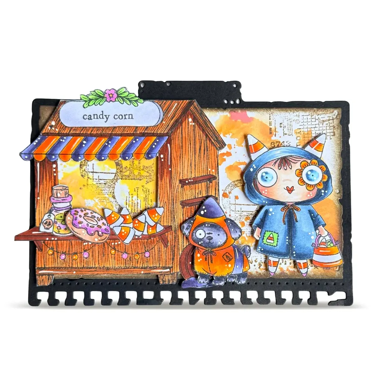 AALL & CREATE AALL & CREATE JANET KLEIN #1425 CORNY CUTE A7 CLEAR STAMP SET