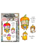 AALL & CREATE AALL & CREATE JANET KLEIN #1426 PUMPKIN PALS A7 CLEAR STAMP SET