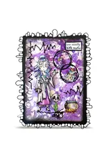 AALL & CREATE AALL & CREATE JANET KLEIN #1428 MYSTIC DEE A7 CLEAR STAMP SET
