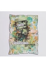 AALL & CREATE AALL & CREATE AUTOUR DE MWA #50 HILARIOUS HEADLINES EPHEMERA DIE CUTS 189/PK