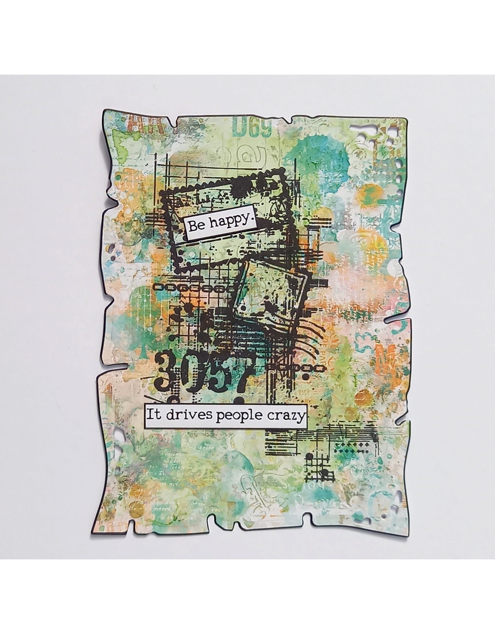 AALL & CREATE AALL & CREATE AUTOUR DE MWA #50 HILARIOUS HEADLINES EPHEMERA DIE CUTS 189/PK