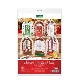 KATY SUE KATY SUE CHRISTMAS WINDOWS & DOORS CARD MAKING KIT