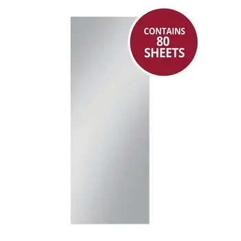 HUNKYDORY CRAFTS LTD. HUNKYDORY STUNNING SILVER BOOKMARK TOPPER MIRRI MATS 80/PK