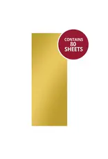 HUNKYDORY CRAFTS LTD. HUNKYDORY RICH GOLD BOOKMARK TOPPER MIRRI MATS 80/PK