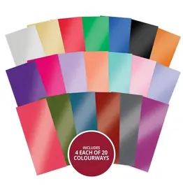 HUNKYDORY CRAFTS LTD. HUNKYDORY COLOUR ASSORTMENT BOOKMARK TOPPER MIRRI MATS 80/PK
