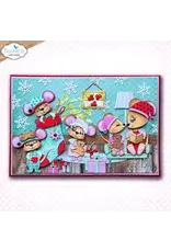 ELIZABETH CRAFT DESIGNS ELIZABETH CRAFT DESIGNS CUTE & WHIMSICAL SNUGGLE SEASON STOCKING DIE SET