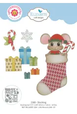 ELIZABETH CRAFT DESIGNS ELIZABETH CRAFT DESIGNS CUTE & WHIMSICAL SNUGGLE SEASON STOCKING DIE SET