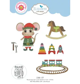 ELIZABETH CRAFT DESIGNS ELIZABETH CRAFT DESIGNS CUTE & WHIMSICAL SNUGGLE SEASON ELF DIE SET
